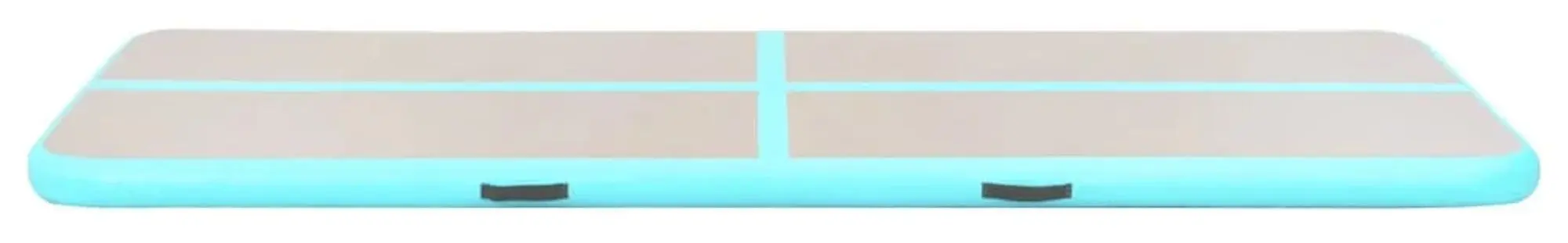 Saltea gonflabila pentru gimnastica VidaXL 91914 300x100x10 (Green/Grey)