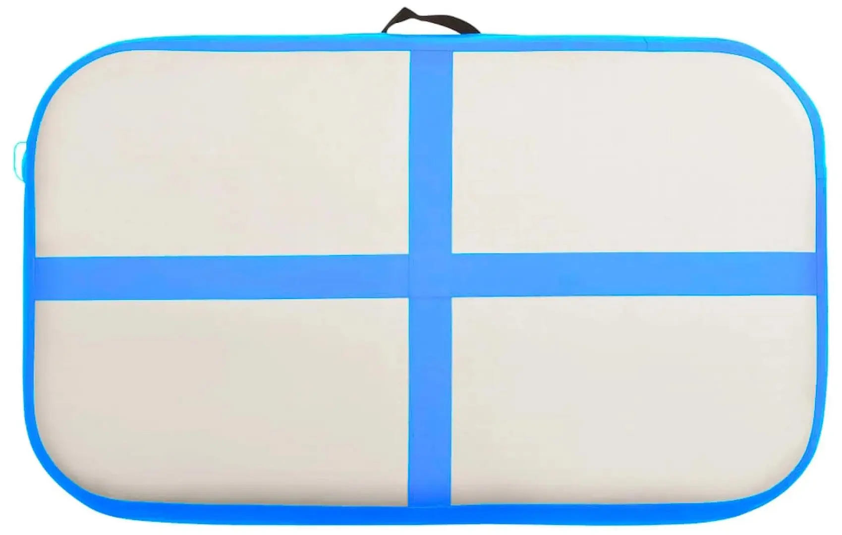 Saltea gonflabila pentru gimnastica VidaXL 92656 600x100x20 (Blue/Grey)