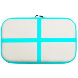 Saltea gonflabila pentru gimnastica VidaXL 92657 600x100x20 (Green/Grey) Thumb