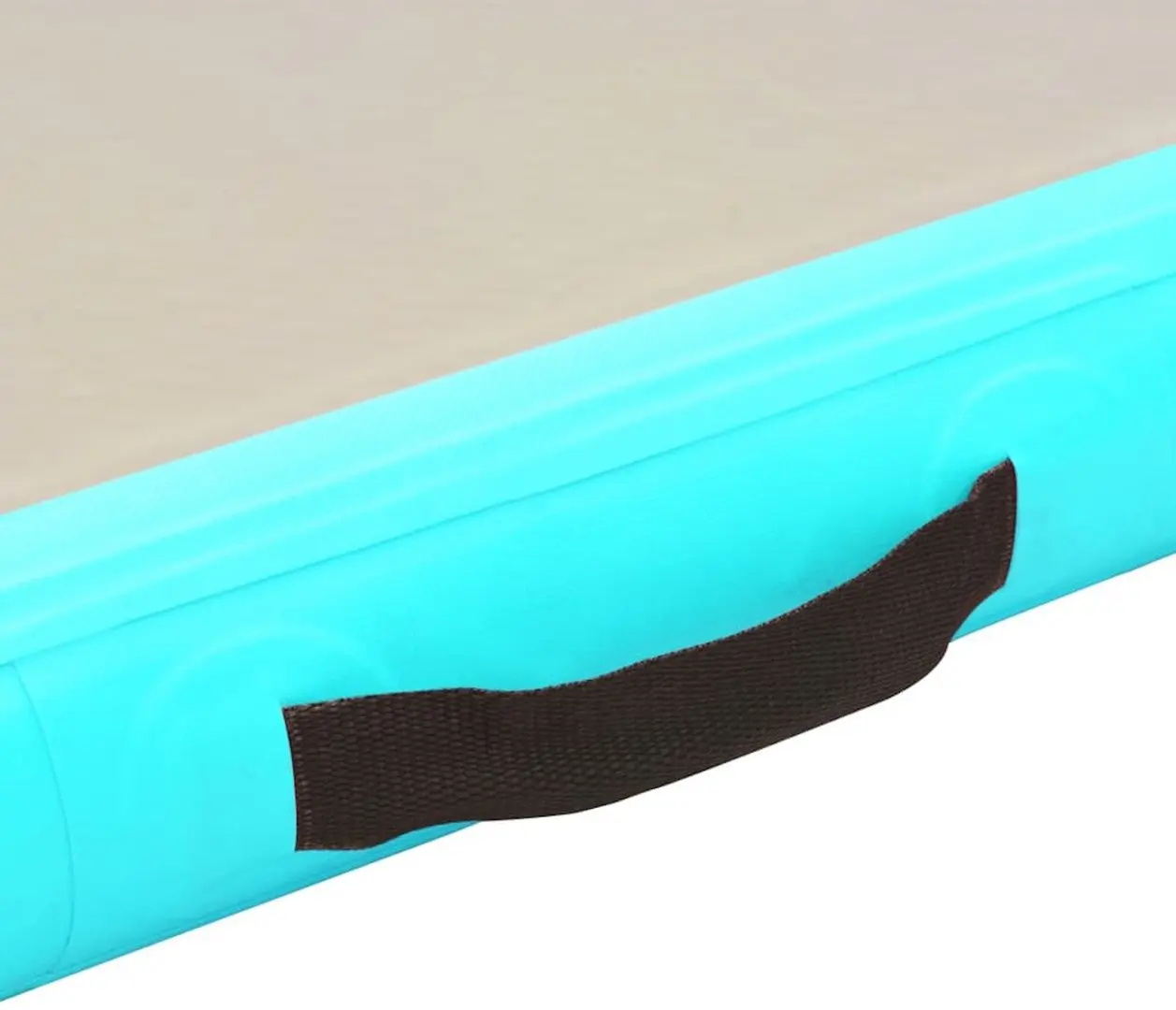 Saltea gonflabila pentru gimnastica VidaXL 92660 300x100x15 (Green/Grey)