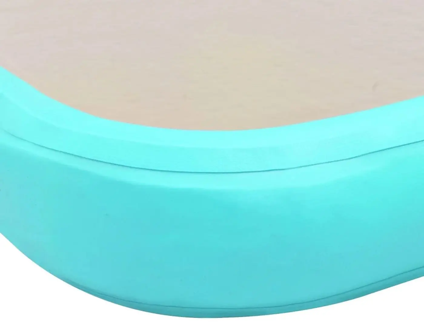 Saltea gonflabila pentru gimnastica VidaXL 92678 300x100x20 (Green/Grey)