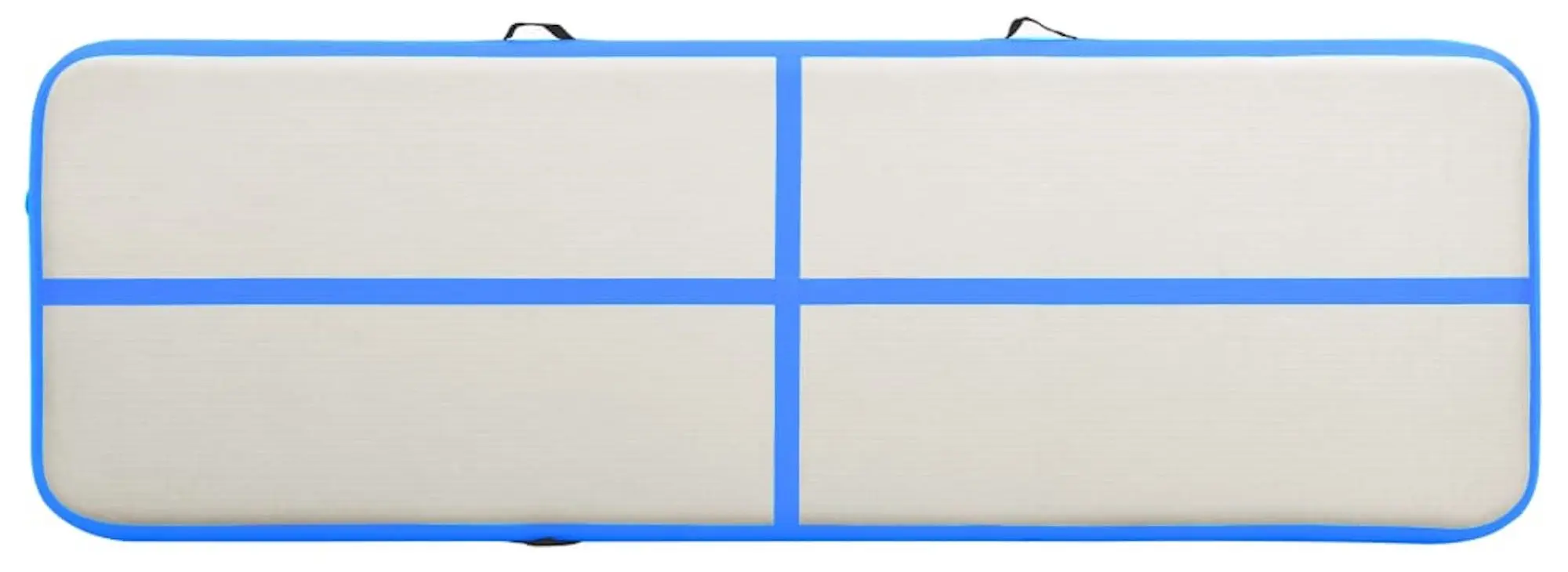 Надувной матрас для гимнастики VidaXL 92680 400x100x20 (Blue/Grey)