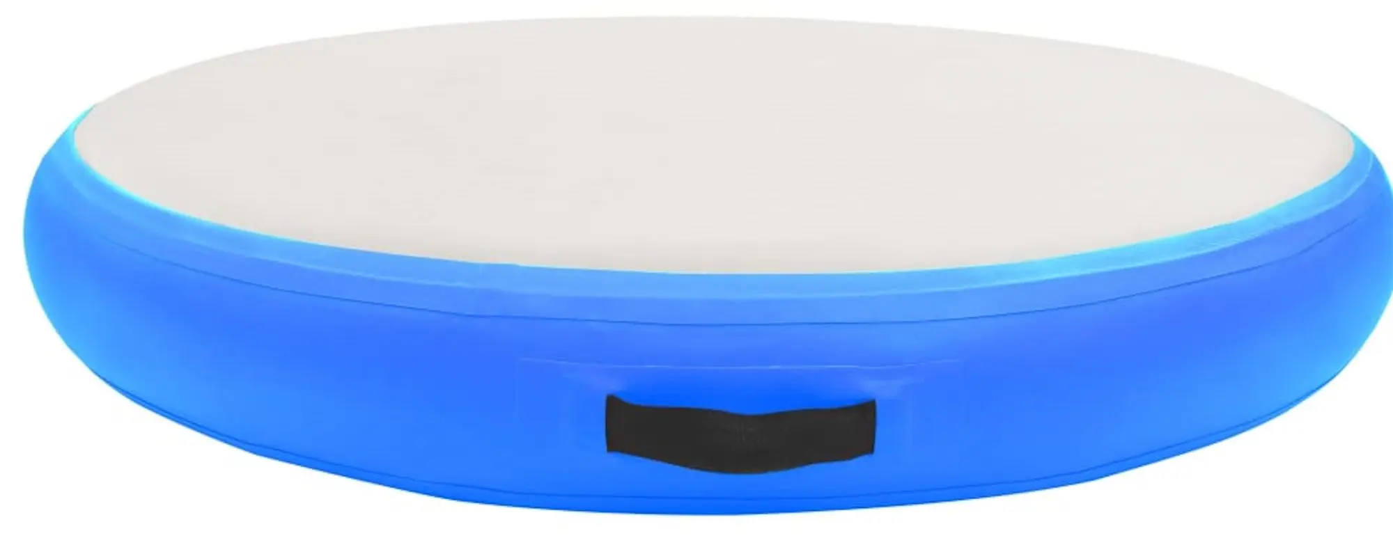 Saltea gonflabila pentru gimnastica VidaXL 92704 100x100x10 (Blue/Grey)