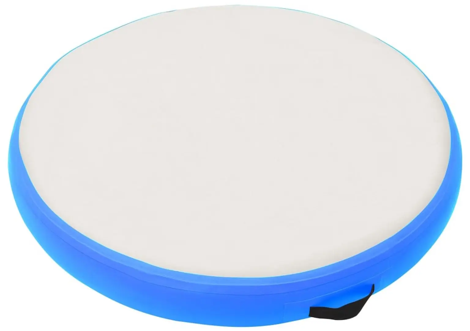 Saltea gonflabila pentru gimnastica VidaXL 92704 100x100x10 (Blue/Grey)