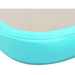 Надувной матрас для гимнастики VidaXL 92711 100x100x20 (Green/Grey) Thumb