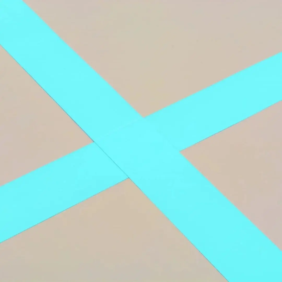 Надувной матрас для гимнастики VidaXL 92711 100x100x20 (Green/Grey)