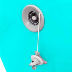 Rulou gonflabil pentru yoga VidaXL 92713 100x60 (Green) Thumb