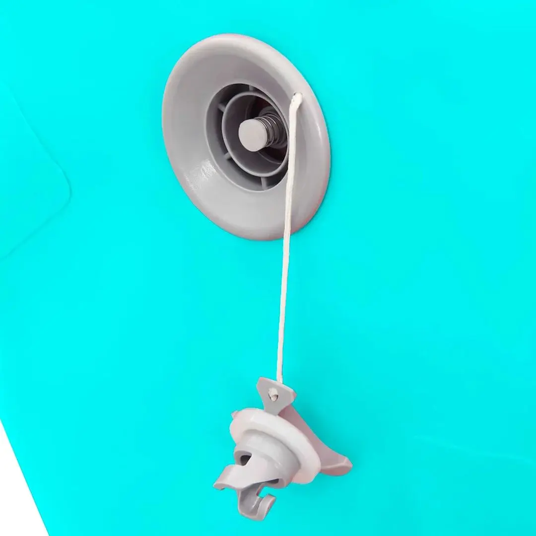 Rulou gonflabil pentru yoga VidaXL 92713 100x60 (Green)