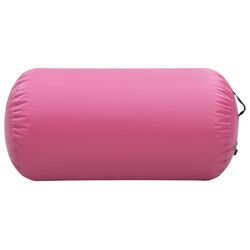 Rulou gonflabil pentru yoga VidaXL 92715 120x75 (Pink) Thumb