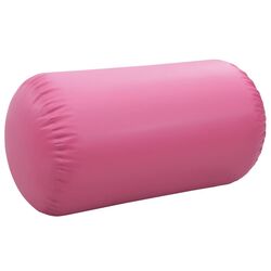 Rulou gonflabil pentru yoga VidaXL 92715 120x75 (Pink) Thumb
