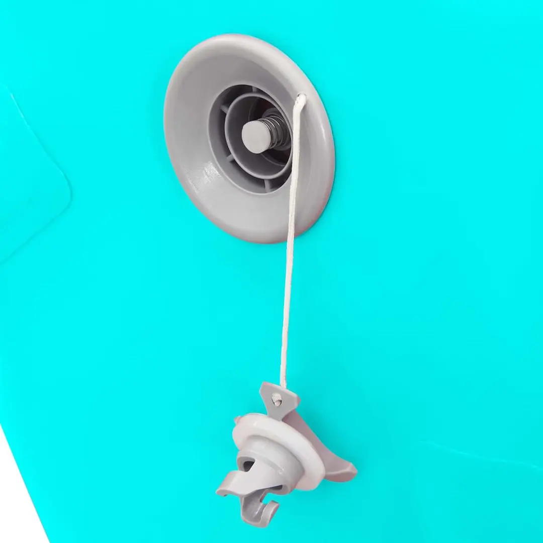 Ролик надувной для йоги VidaXL 92716 120x75 (Green)