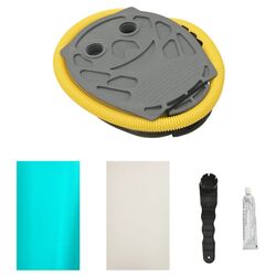 Ролик надувной для йоги VidaXL 92716 120x75 (Green) Thumb