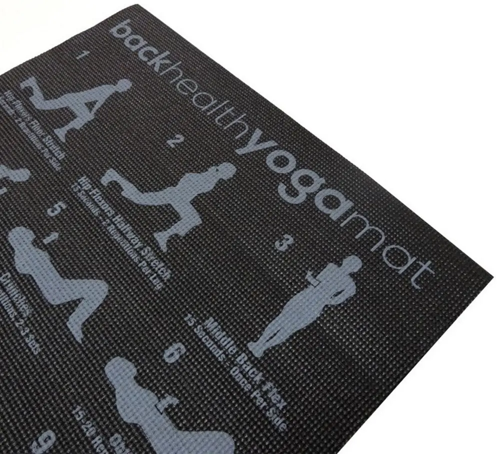 Covoras pentru yoga Yogi Plan F27B (Black)