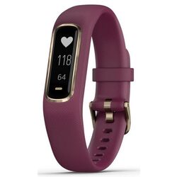 Bratara de fitness Garmin Vivosmart 4 Rose Gold With Berry Band S/M (010-01995-21) Thumb