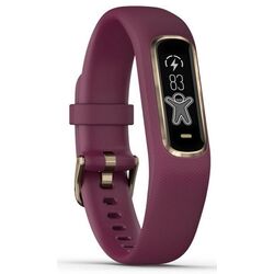 Bratara de fitness Garmin Vivosmart 4 Rose Gold With Berry Band S/M (010-01995-21) Thumb