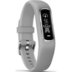 Bratara de fitness Garmin Vivosmart 4 Silver With Gray Band S/M (010-01995-22) Thumb