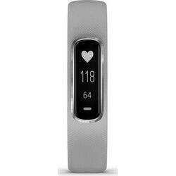 Bratara de fitness Garmin Vivosmart 4 Silver With Gray Band S/M (010-01995-22)
