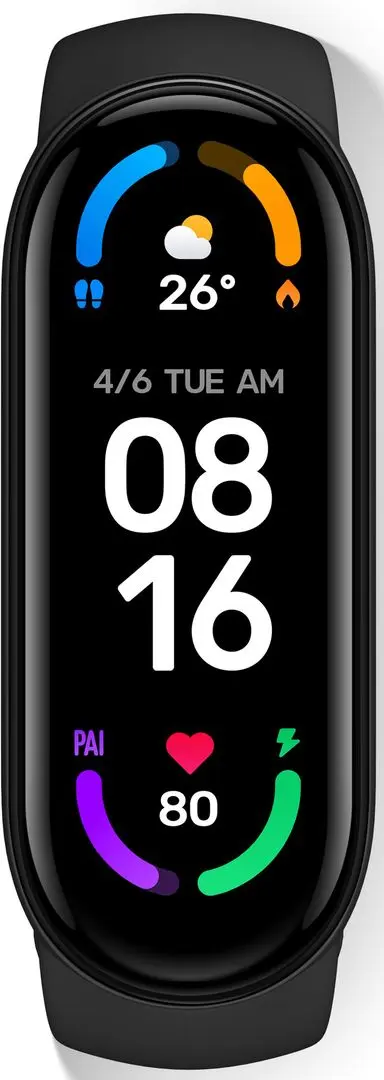 Bratara fitnes Xiaomi Mi Band 6 (Black) - 2