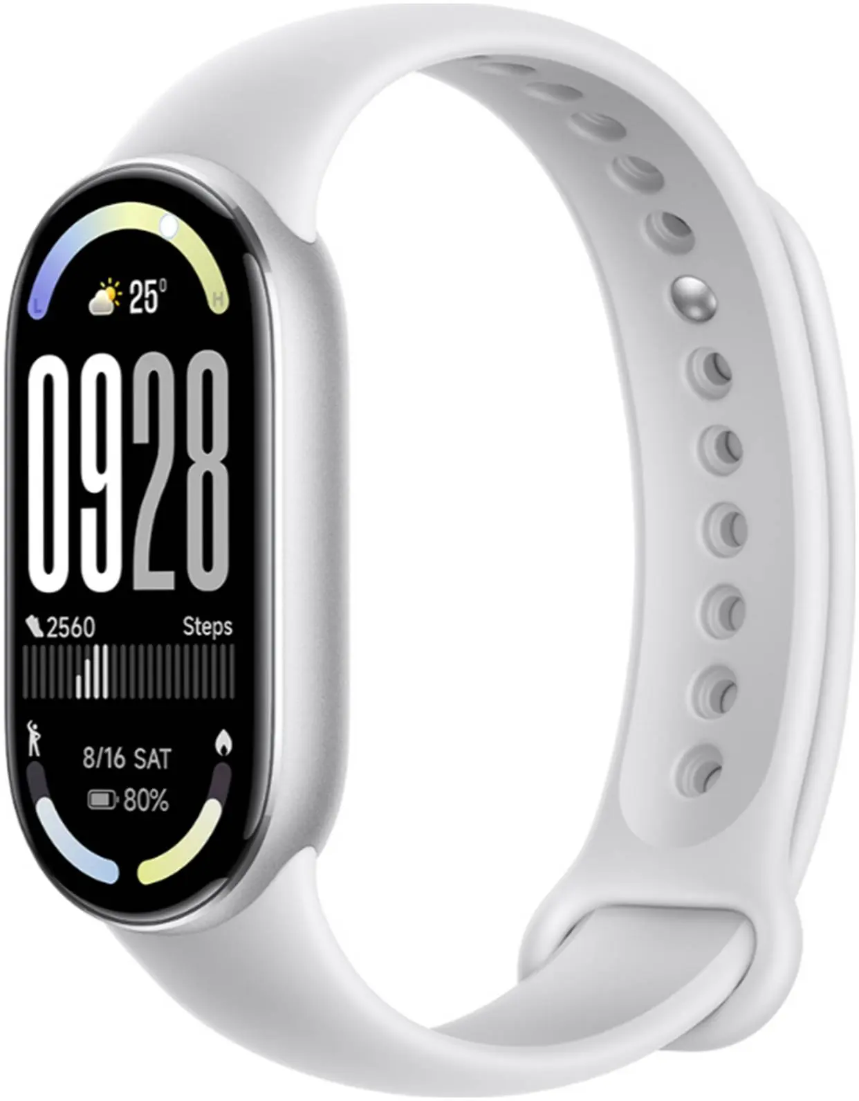 Bratara de fitness Xiaomi Smart Band 10 (Glacier Silver)