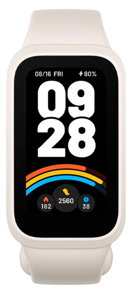 Bratara de fitness Xiaomi Smart Band 9 Active (Beige/White)