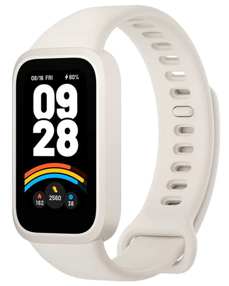 Bratara de fitness Xiaomi Smart Band 9 Active (Beige/White)