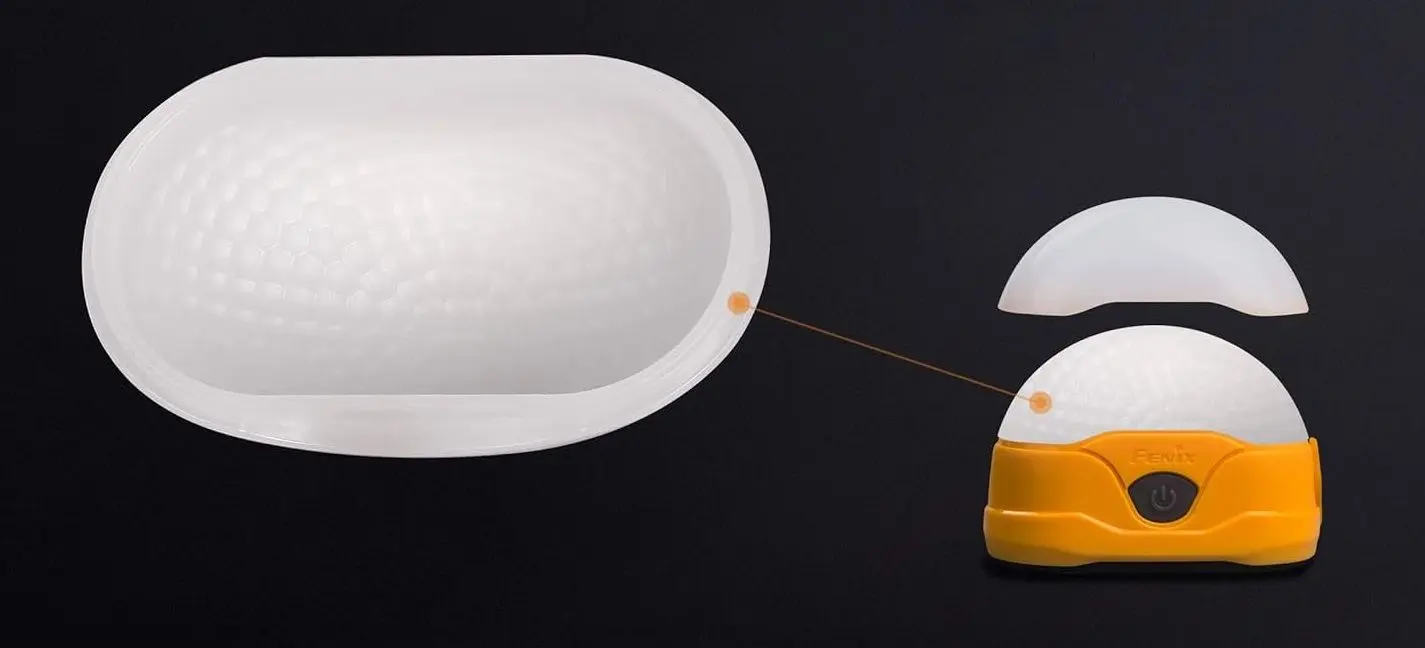 Lanterna LED Fenix CL20R (Black/Orange)