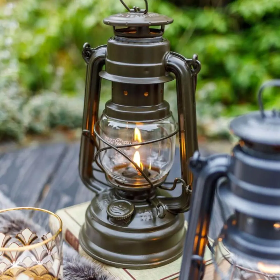 Lanterna Feuerhand Hurricane Lantern 276 (Olive)