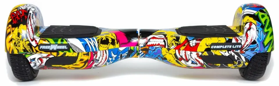 Hoverboard FreeWheel Complete Lite (Graffiti Yellow)