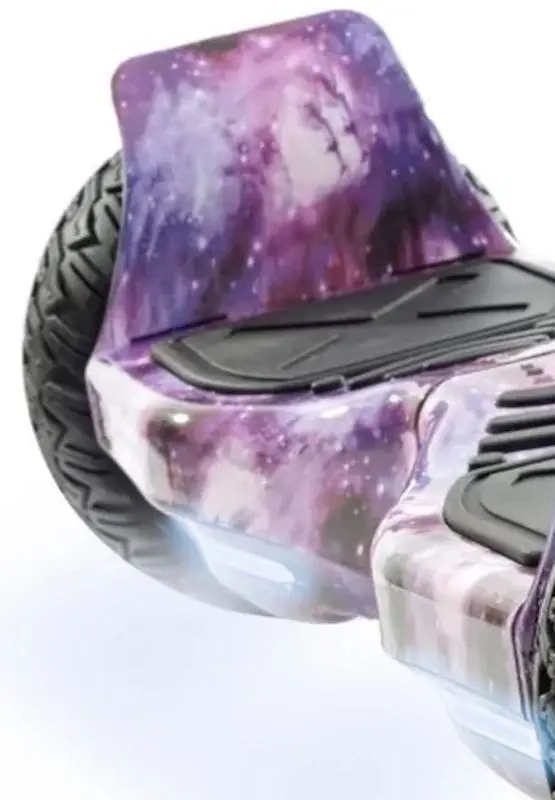 Hoverboard Smart Balance Off-Road Hummer Galaxy Pro 8.5 (Black/Purple)