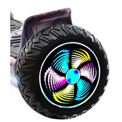 Hoverboard Smart Balance Off-Road Hummer Galaxy Pro 8.5 (Black/Purple) Thumb