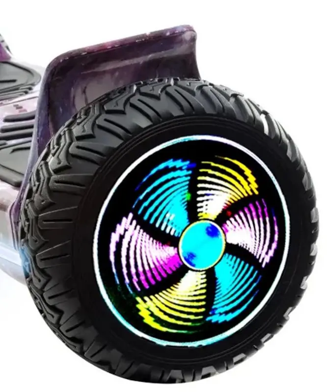 Hoverboard Smart Balance Off-Road Hummer Galaxy Pro 8.5 (Black/Purple)