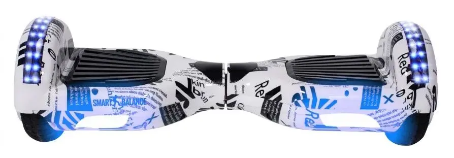 Hoverboard Smart Balance Regular NewsPaper Pro 6.5 (White)