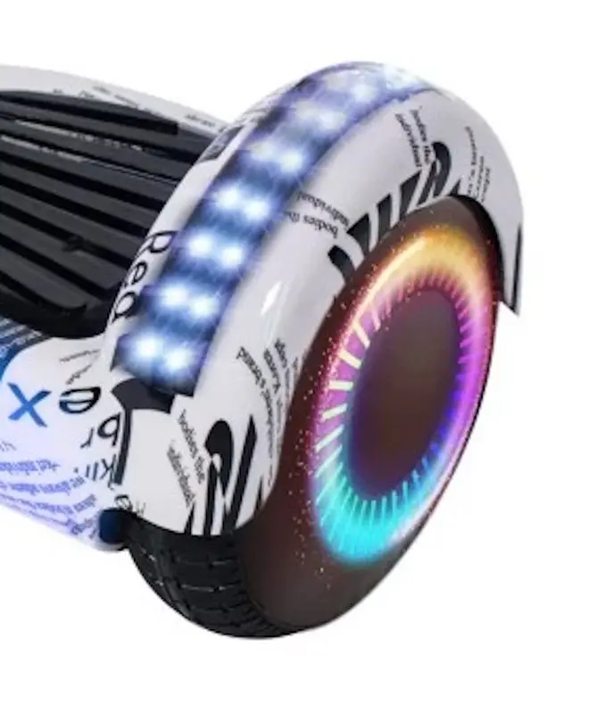 Hoverboard Smart Balance Regular NewsPaper Pro 6.5 (White)