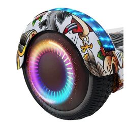 Hoverboard Smart Balance Regular Tattoo Pro 6.5 (White) Thumb