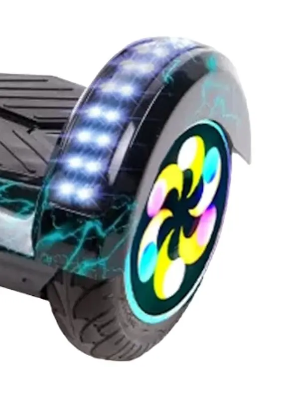 Hoverboard Smart Balance Transformers Thunderstorm Pro 8 (Black)