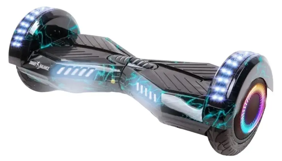 Hoverboard Smart Balance Transformers Thunderstorm Pro Extended Range 6.5 (Black/Blue)