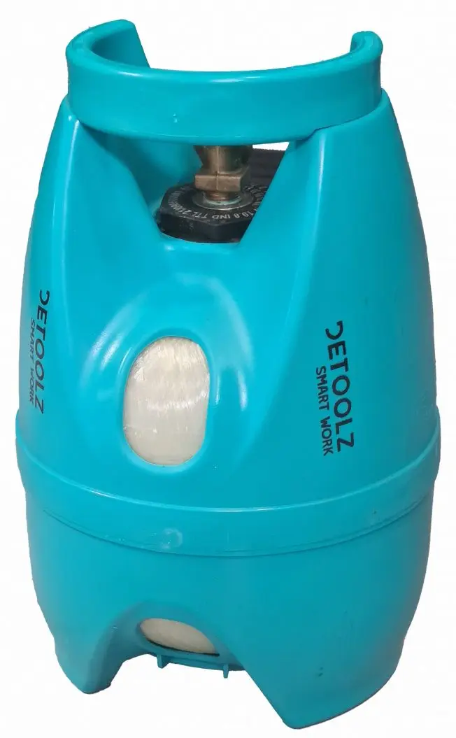Баллон газовый композитный Detoolz DZ-CB103 (Turquoise)
