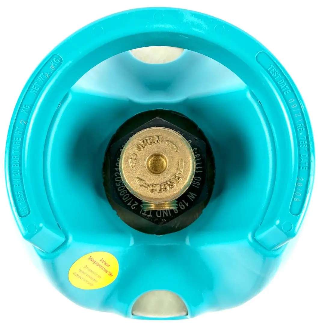 Баллон газовый композитный Detoolz DZ-CB103 (Turquoise)