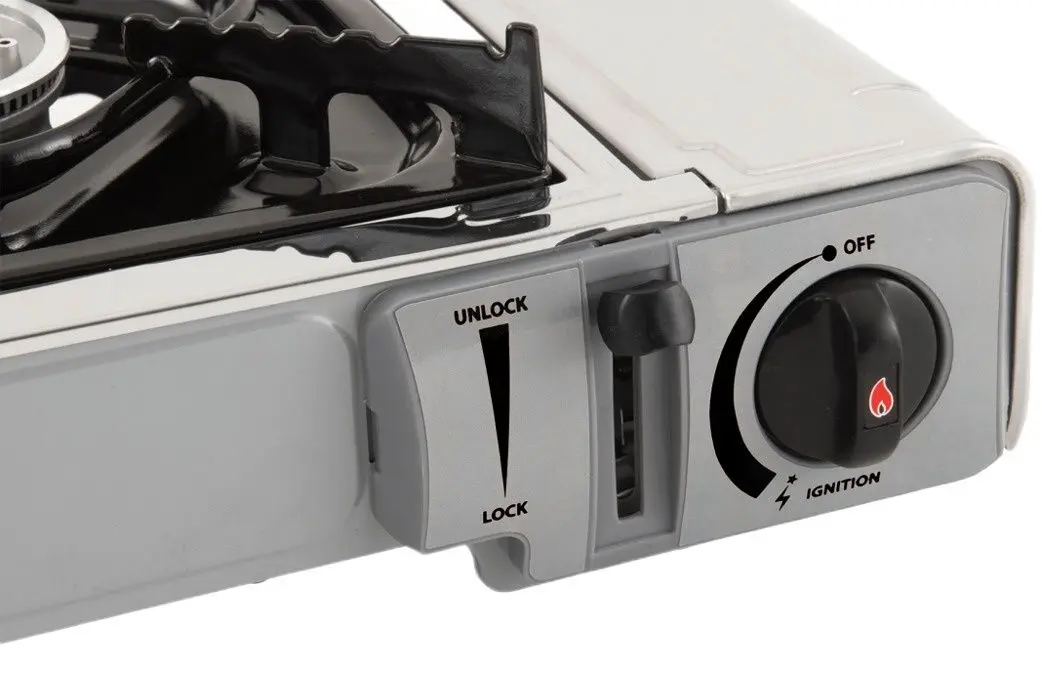 Плита газовая туристическая Easy Camp Tour 680224 (Grey)