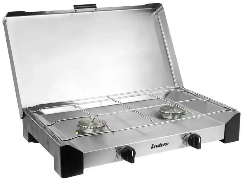 Плита газовая туристическая Enders Brisbane 2Z (Silver)