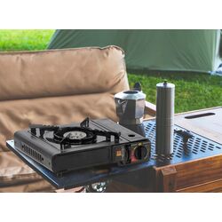Aragaz pentru camping GardenLine GAZ0957 (Black) Thumb