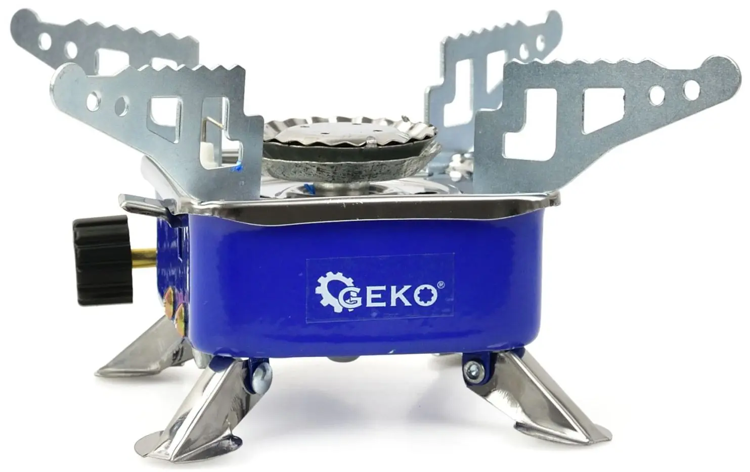 Aragaz pentru camping Geko G80518 (Blue/Inox)