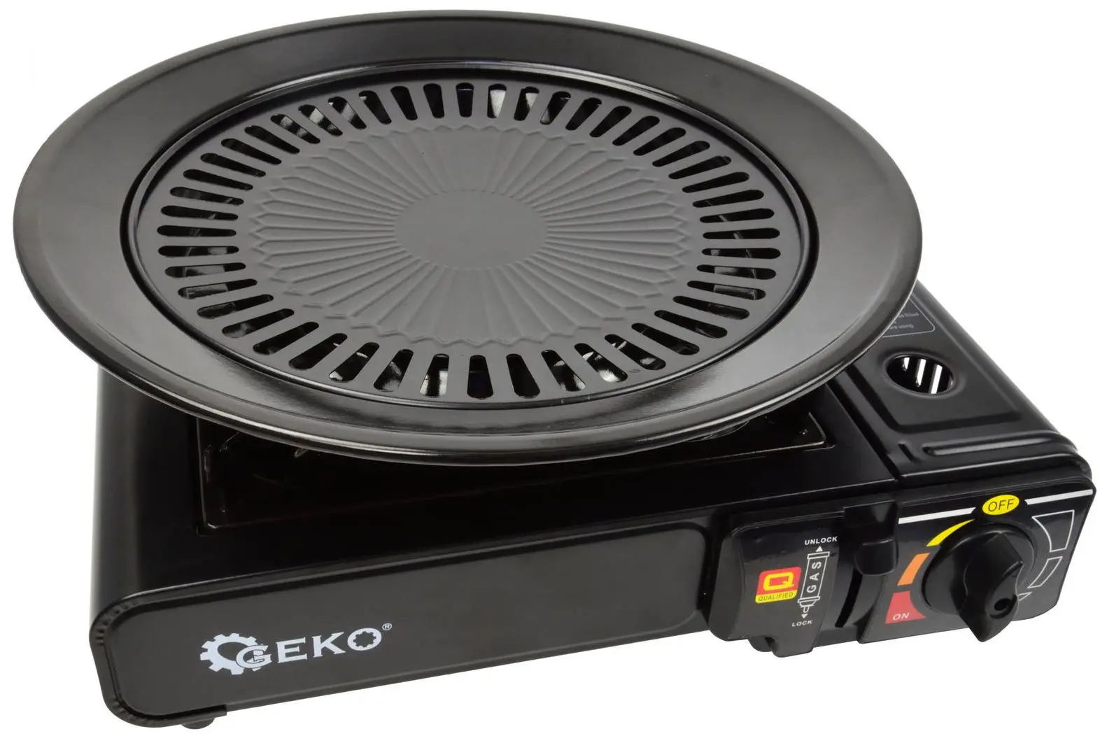 Плита газовая туристическая Geko G80521 (Black) - 4