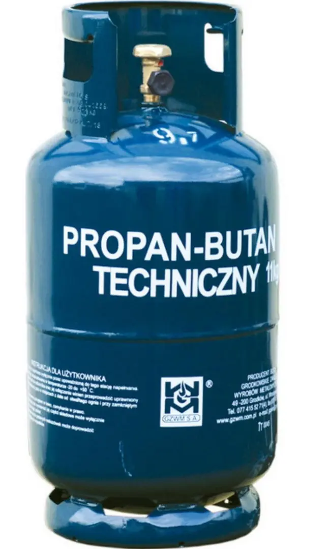 Butelie gaz GZWM Cylinder BP-11/N