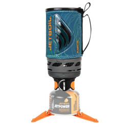 Газовая горелка Jetboil Flash 2.0 (Ocean Topo)