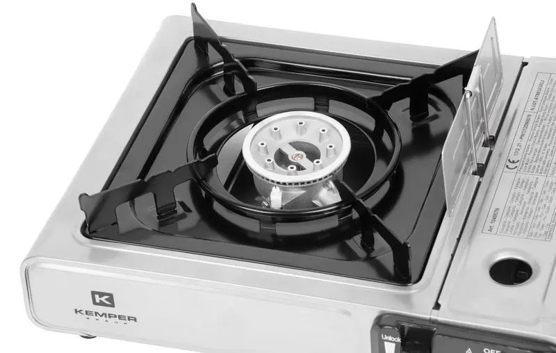 Плита газовая туристическая Kemper 2172584 (Silver) - 5