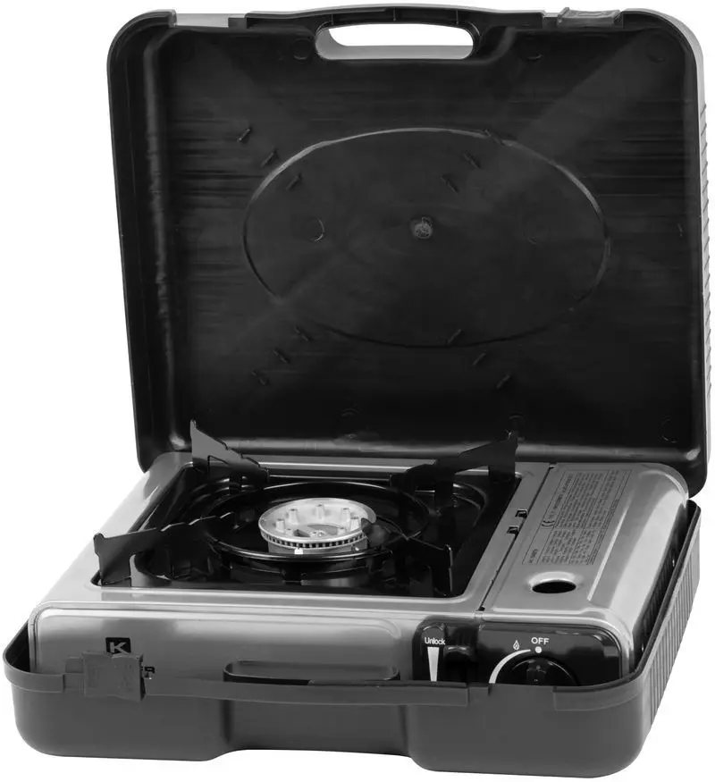 Плита газовая туристическая Kemper 2172584 (Silver) - 6