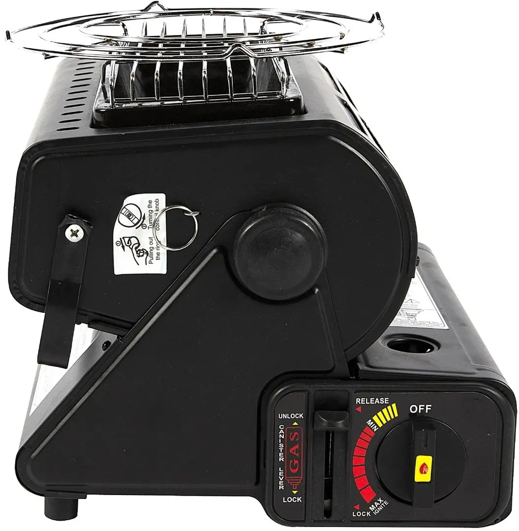 Aragaz pentru camping Micul Fermier GF-0630 (Black)