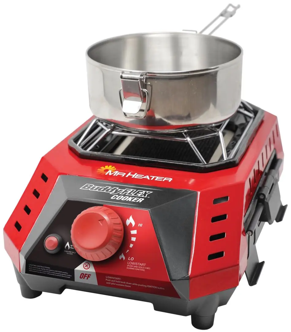 Плита газовая туристическая Mr. Heater Buddy Flex (Red/Black) - 12