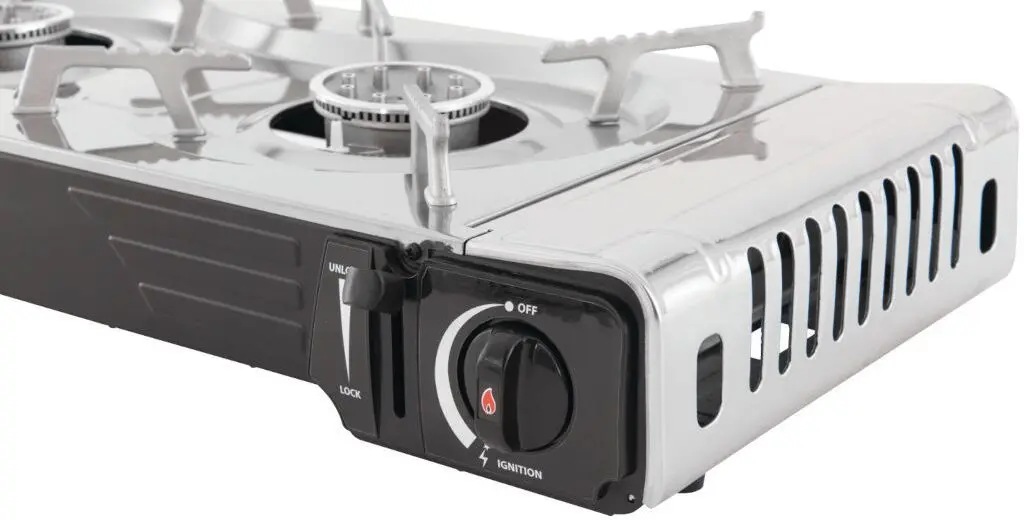 Плита газовая туристическая Outwell Appetizer Maxi (Grey/Black)